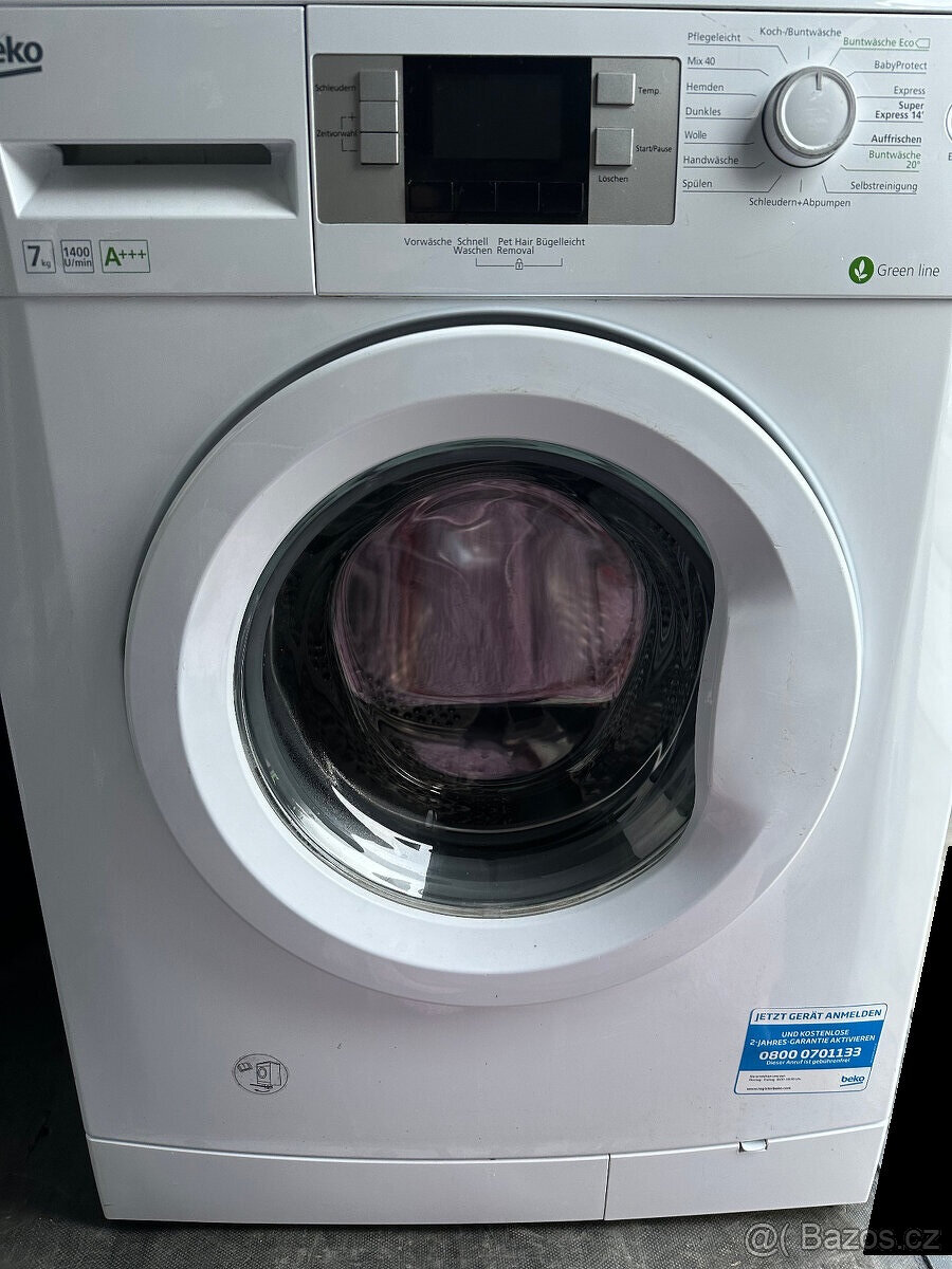 Pračka Beko WMB 71443 PTE - náplň 7kg - 2
