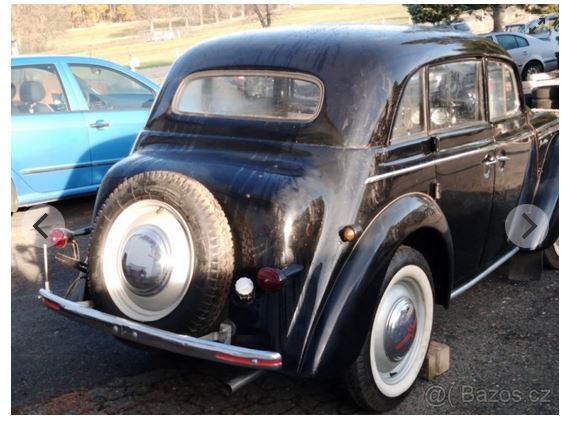 Moskvič 401, rok 1953 po renovaci - 2