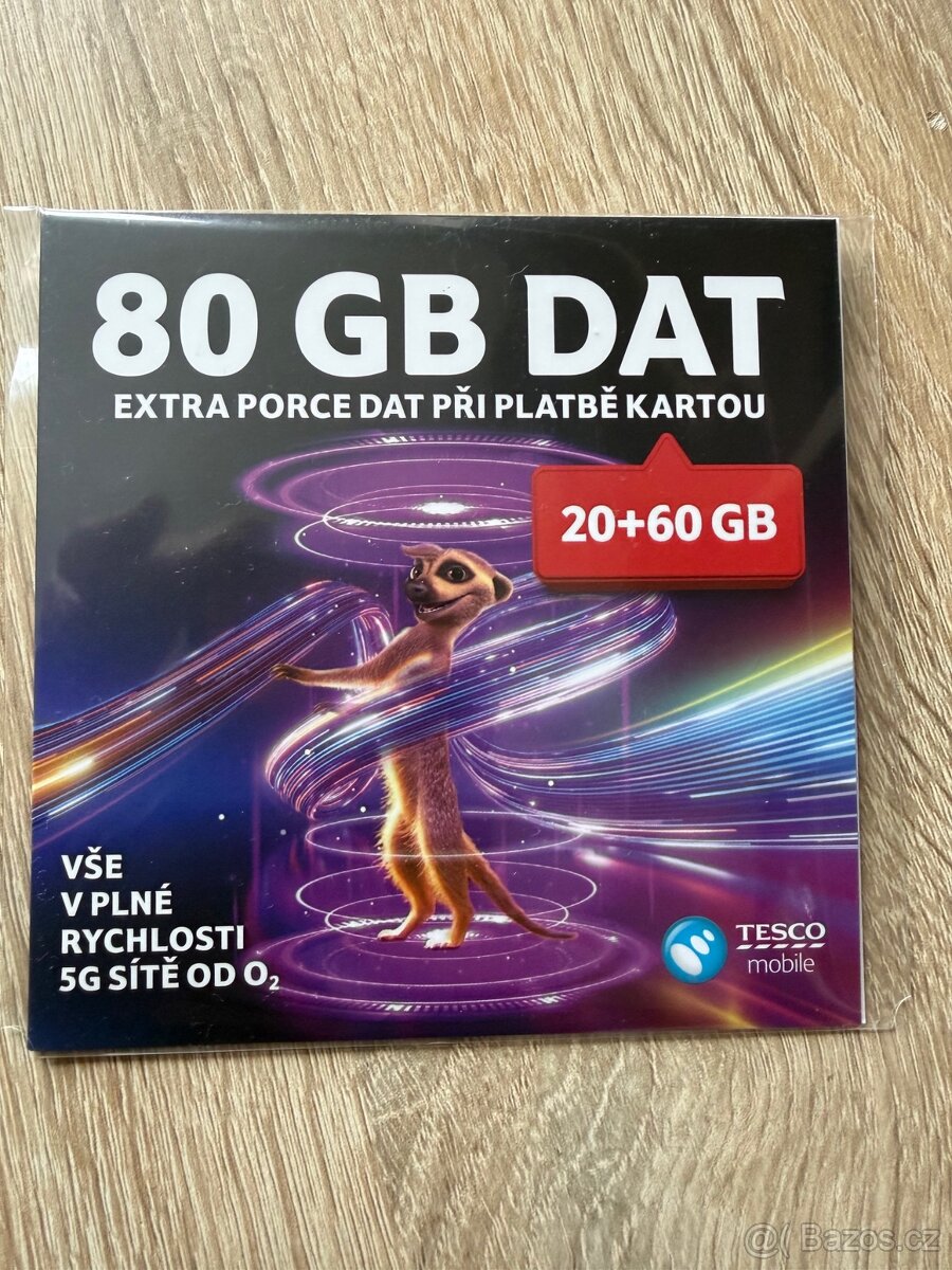 792 400 404 navíc 80GB dat - 2