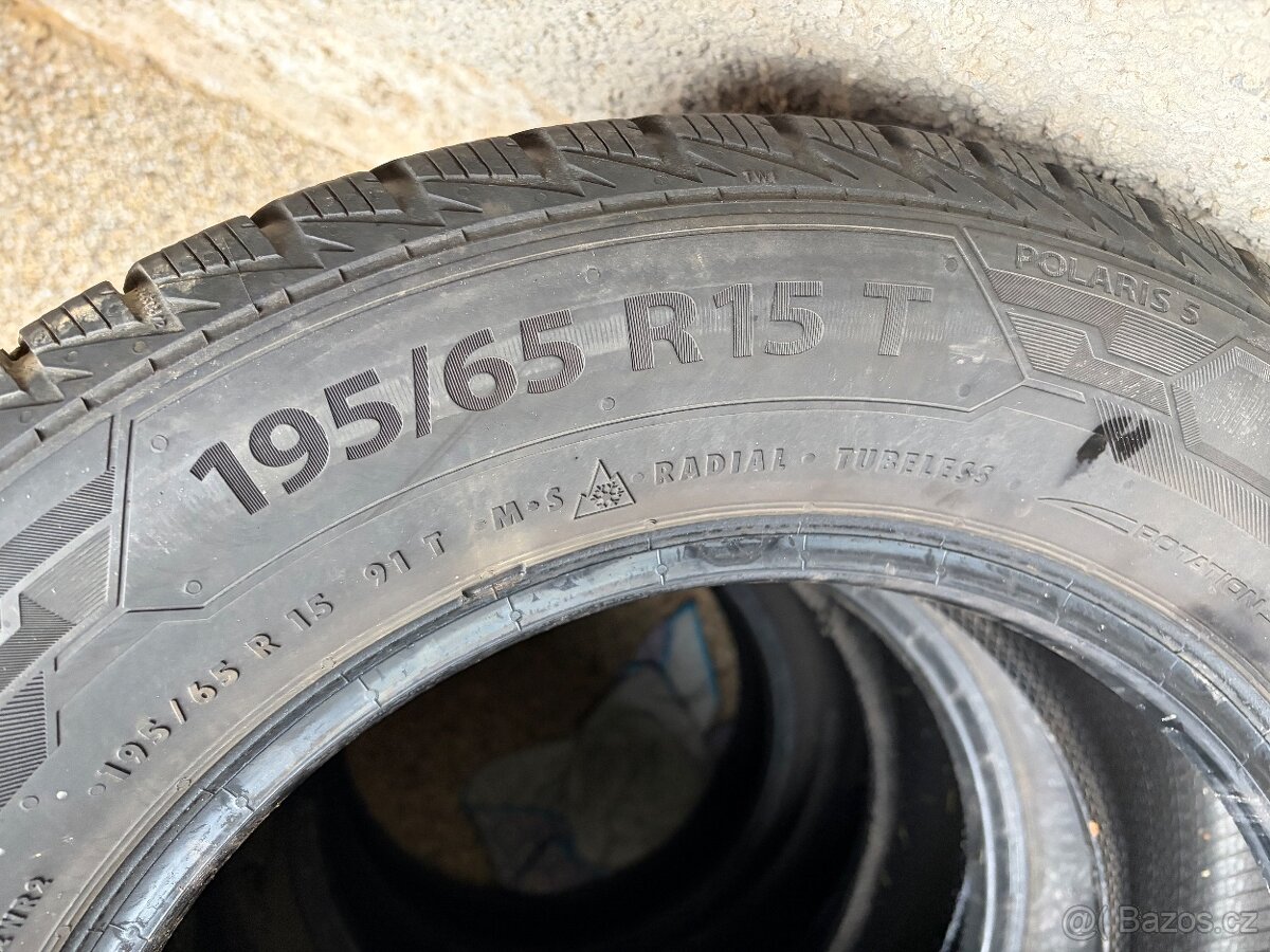 Zimní pneu 195/65/15 kola - 2