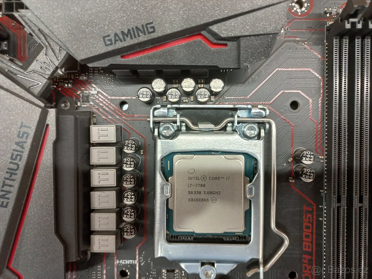 MSI Z270 Gaming M3 + i7 7700 - 2