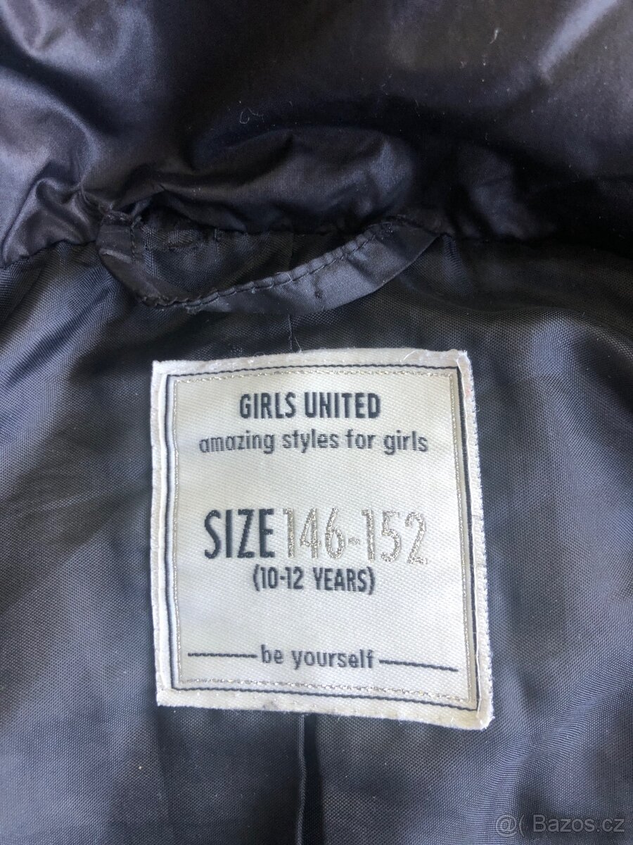 Prodám dětskou zimní černou bundu - 2