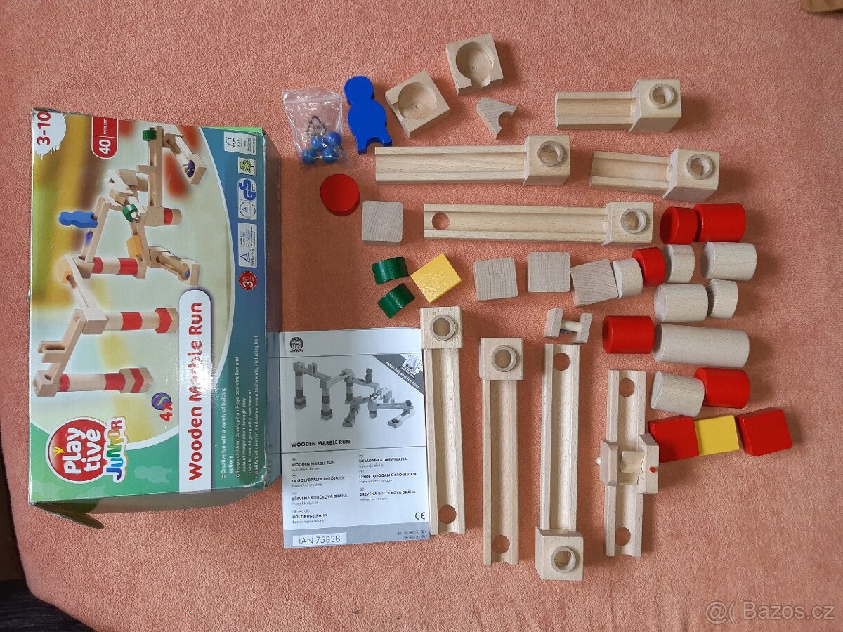 Prodám kuličkovou dráhu dřevěnou - 2