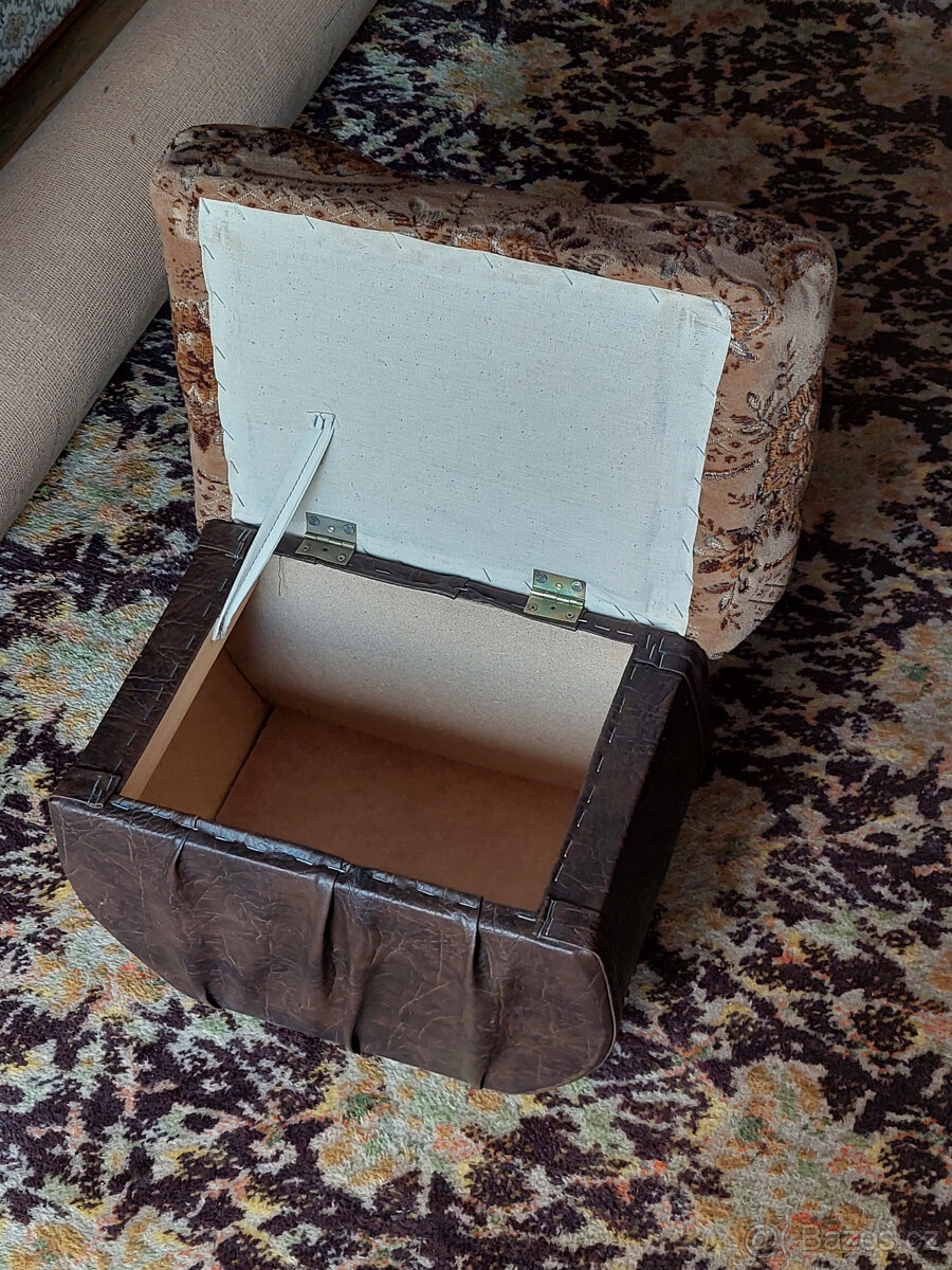 Taburet s úložným prostorem - 2