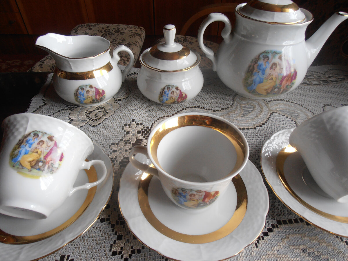 RETRO KÁVOVÁ SOUPRAVA 3 GRACIE THŮN - 2