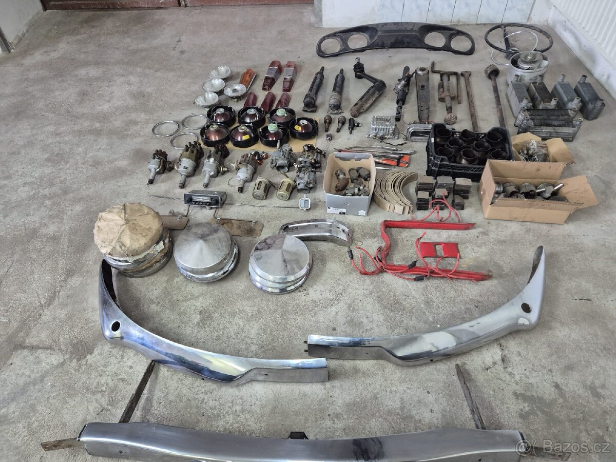 Prodám náhradní díly Tatra 603. - 2