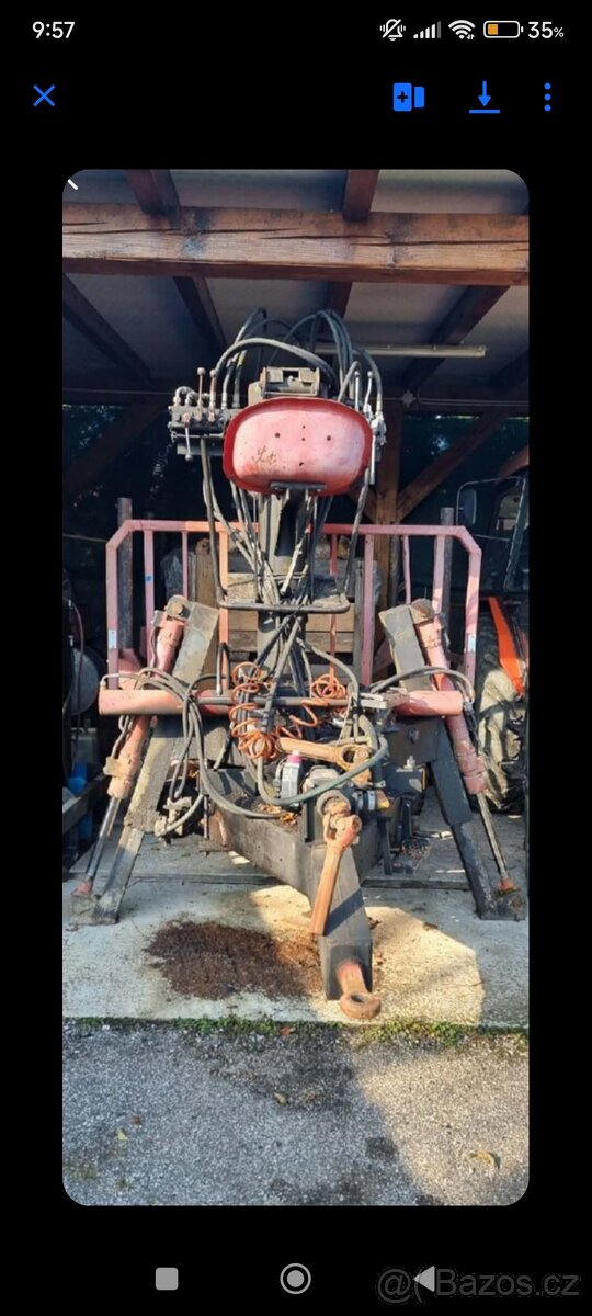 Vyvážečka za traktor - 2