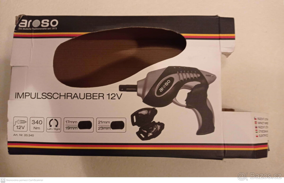 Elektrický rázový utahovák AROSO - 2