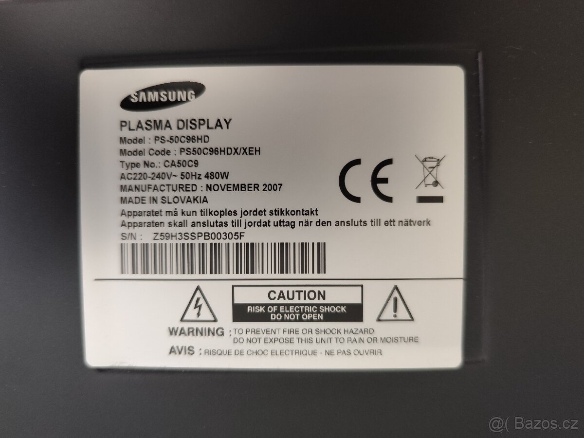 Plasma Samsung - 2