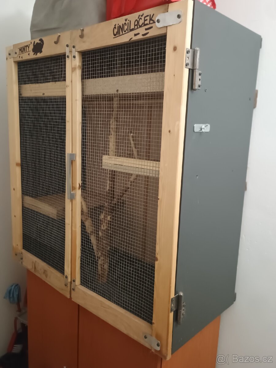 Klec pro činčilu - 2