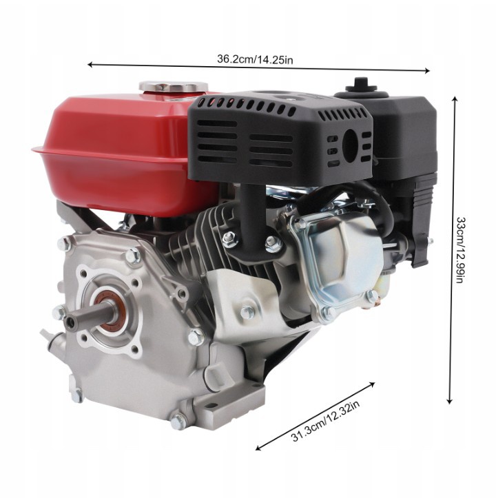 Benzínový motor 7.5 HP, 4-taktní - 2