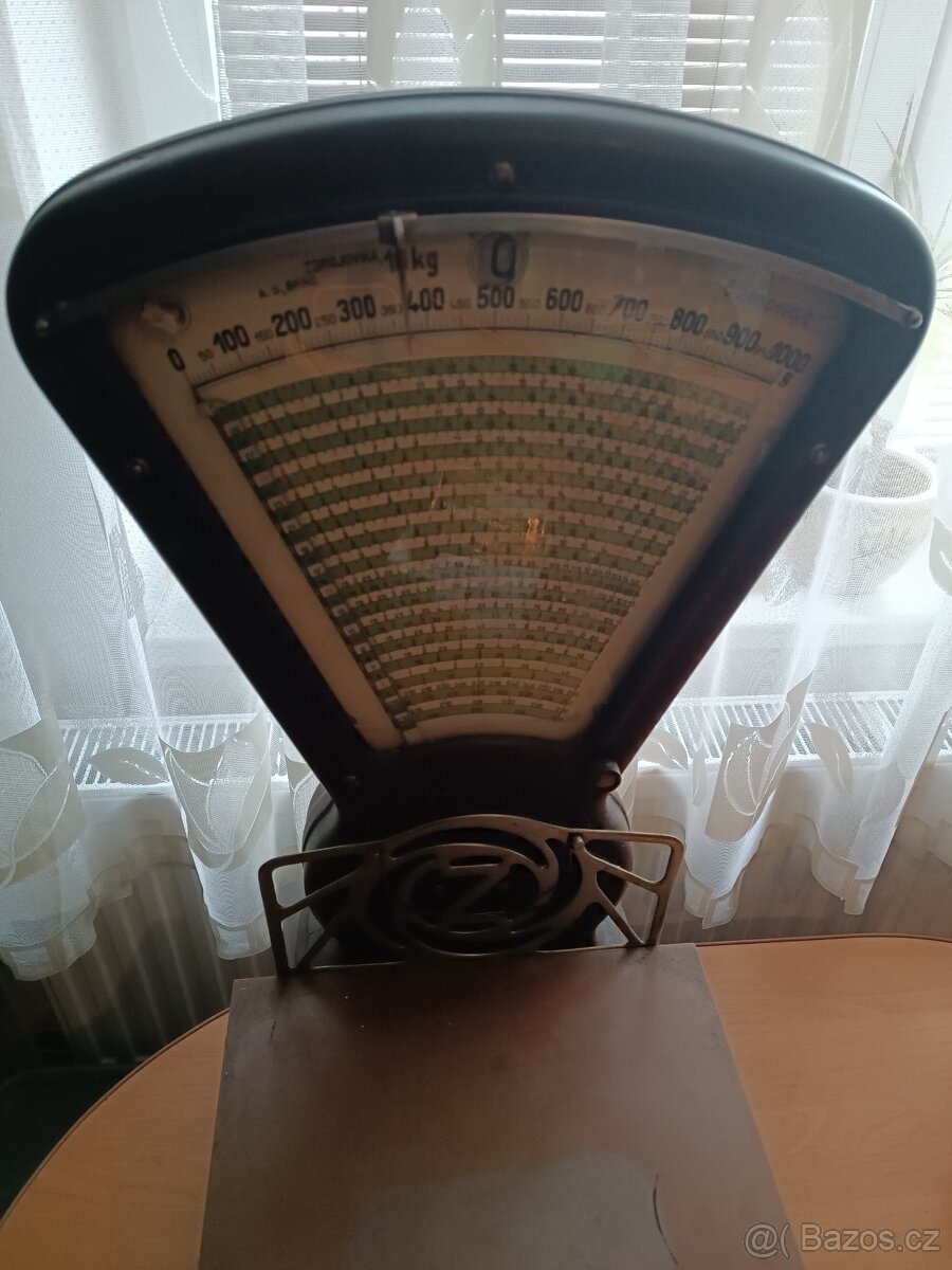 Starožitná obchodní mechanická váha - 2
