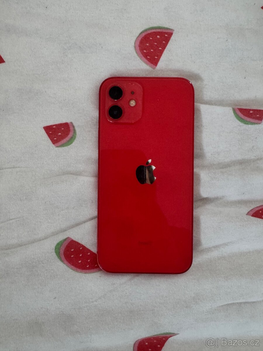iPhone 12 RED 64GB Top stav - 2
