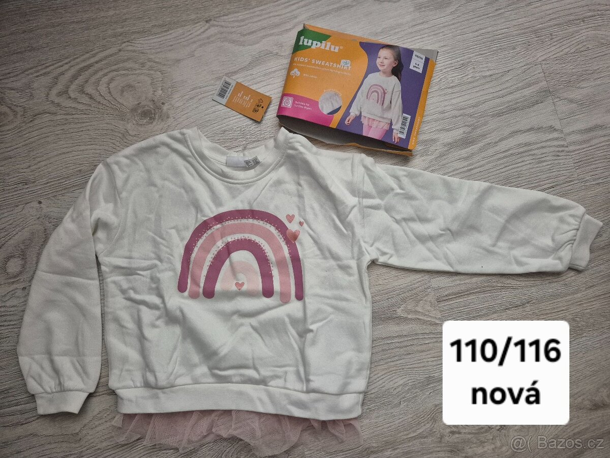 Nové mikiny 110/116 - 2