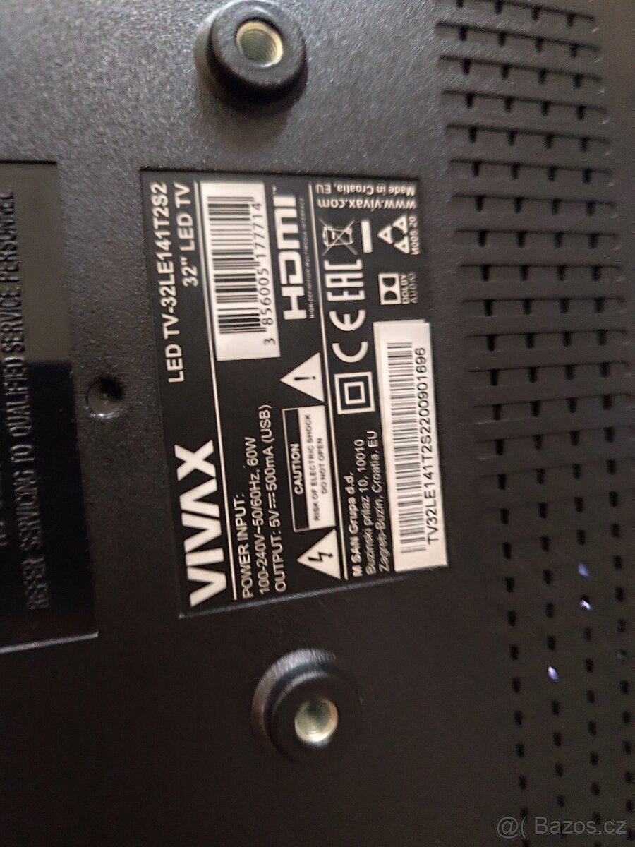 Televize Vivax na Náhradní díly - 2