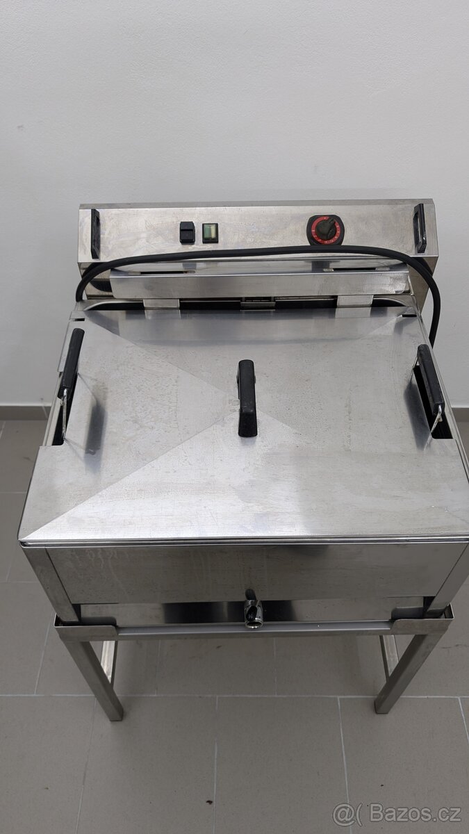 Fritéza REDFOX FE 60 T s podstavcem - 2