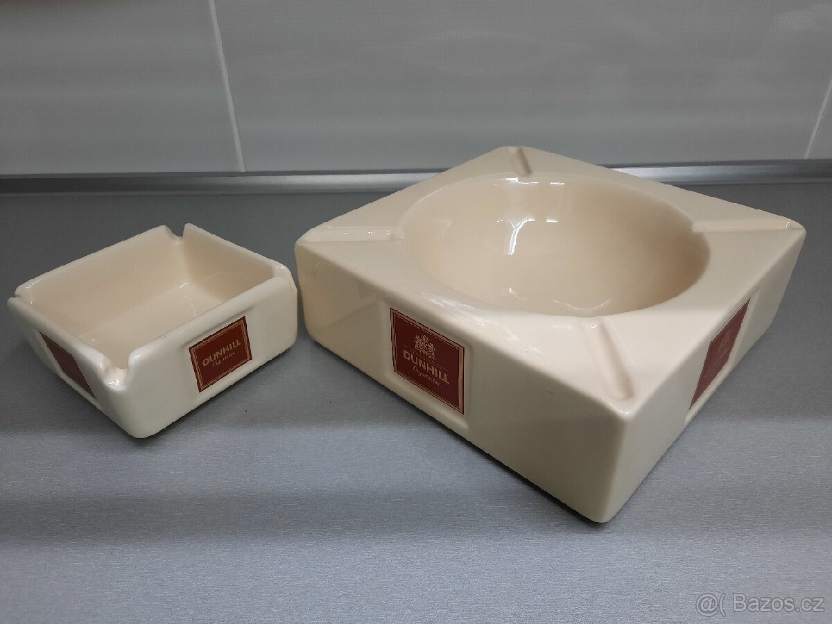DUNHILL keramický popelník,organizér pouzdro na vizitky Nový - 2