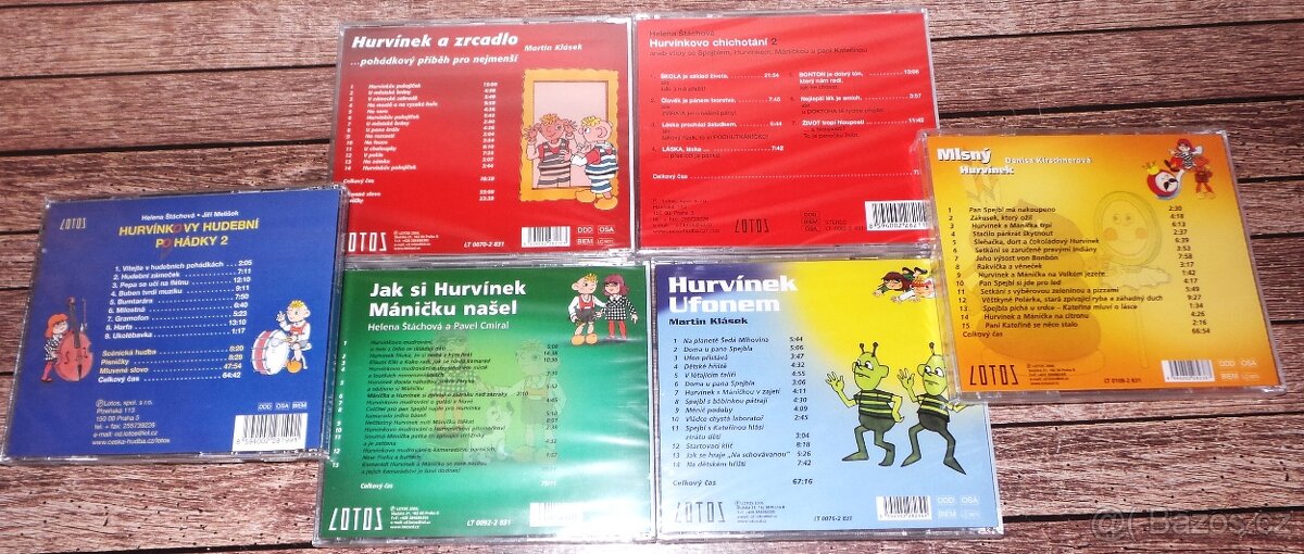 6X CD - Hurvínek - 2