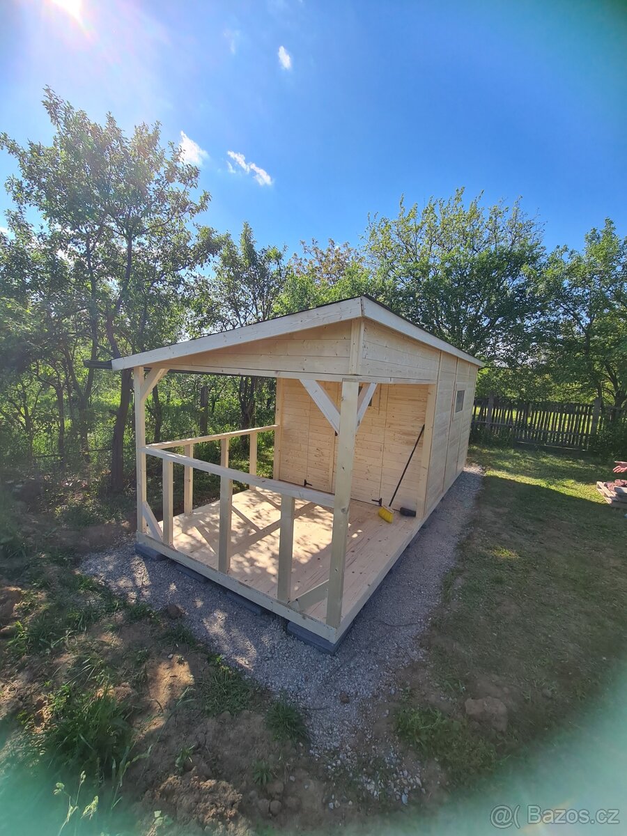 Zahradní dřevěný domek DOPRAVA ZDARMA - 2