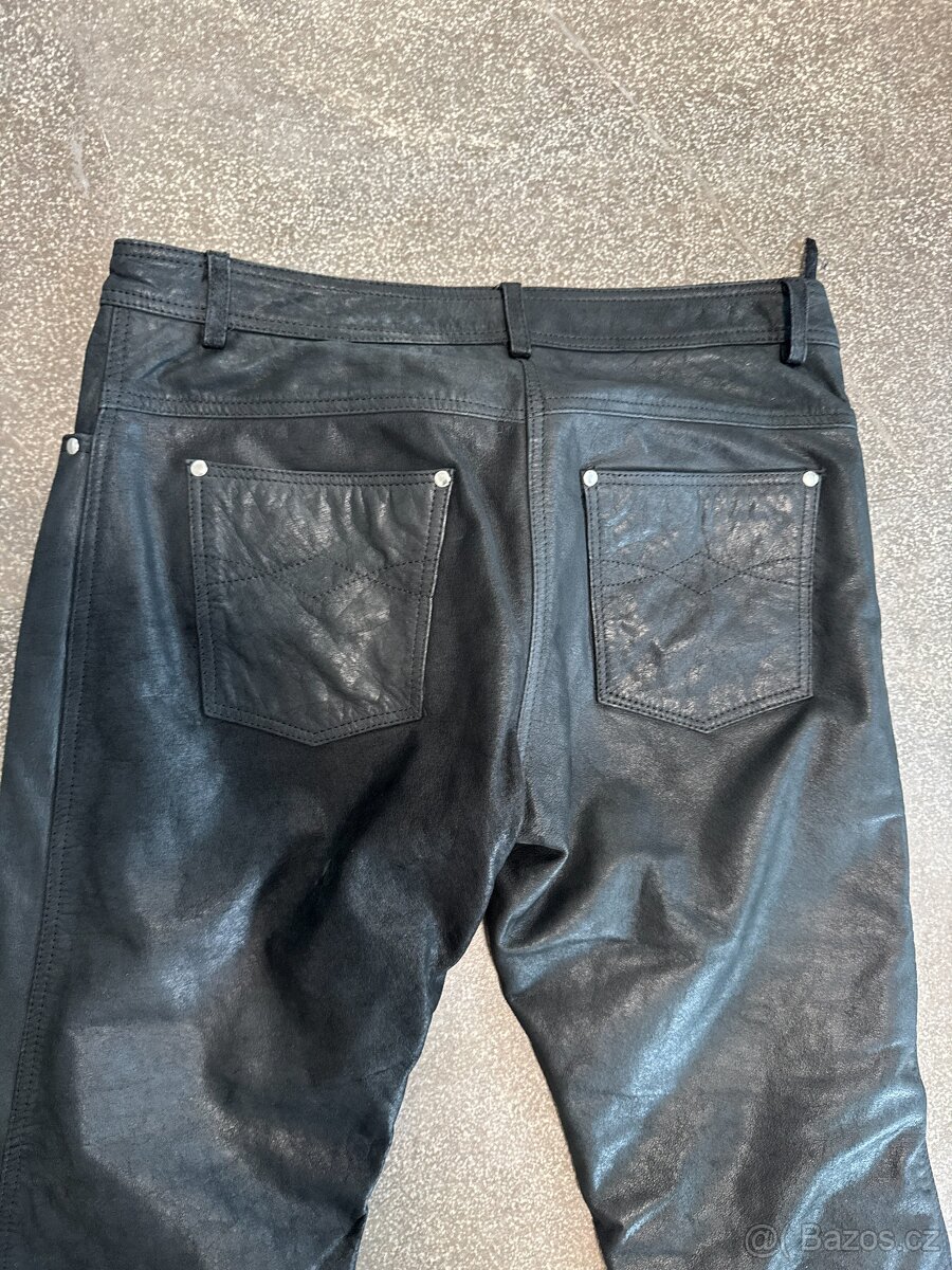 Dámské kožené kalhoty HIGHWAY - 2