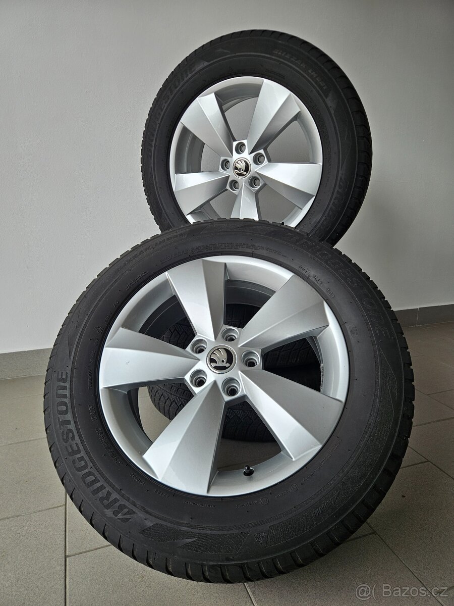 Orig. Škoda Kodiaq 5x112 Zimní 215/65/17 - Top - 2