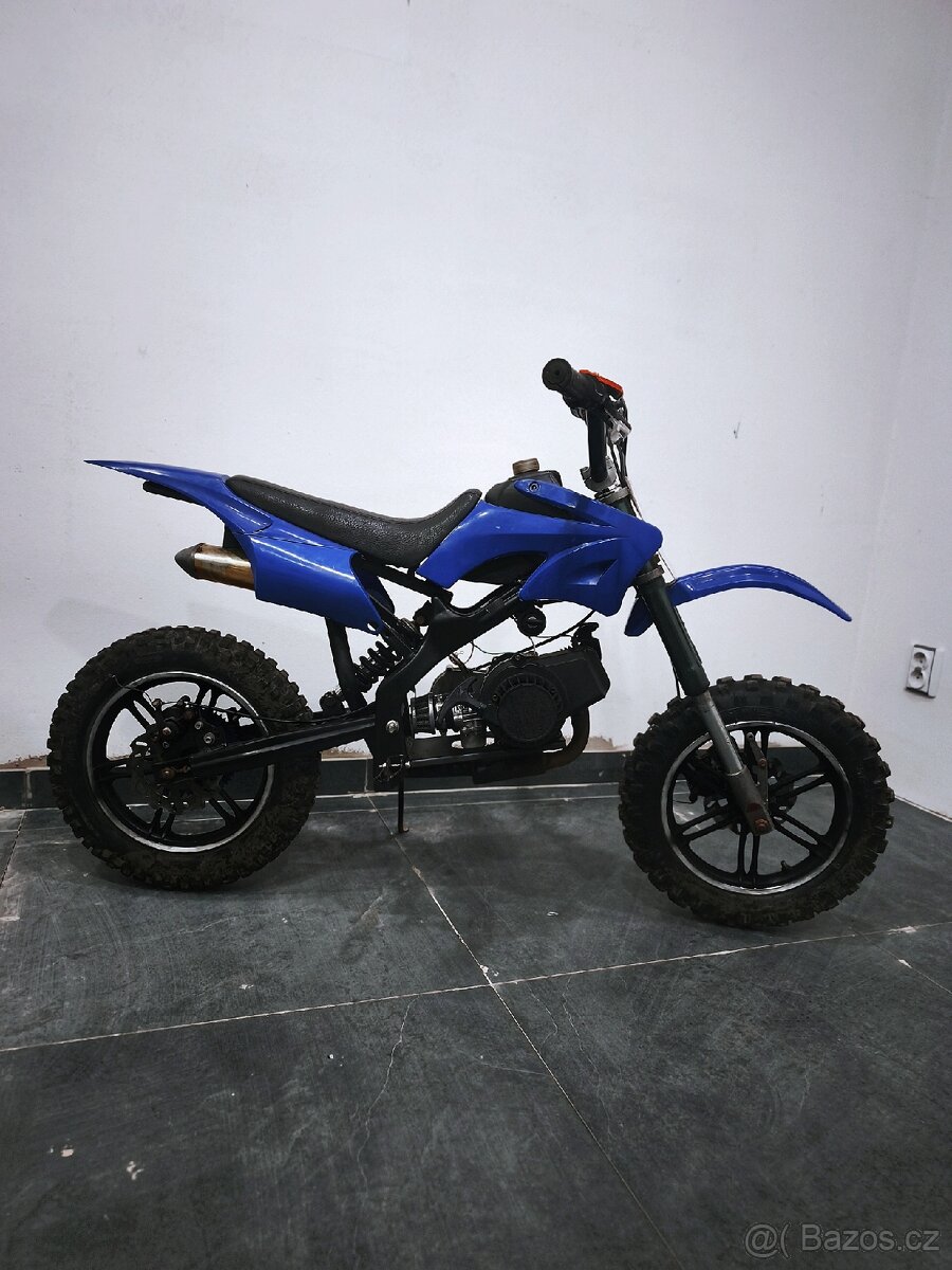 Dětská benzínová 2taktni motorka 49ccm - 2