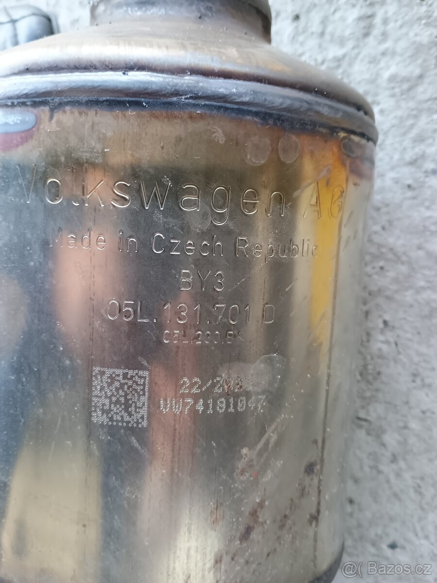 Výfuk s katalyzátorem a klapkou - 2