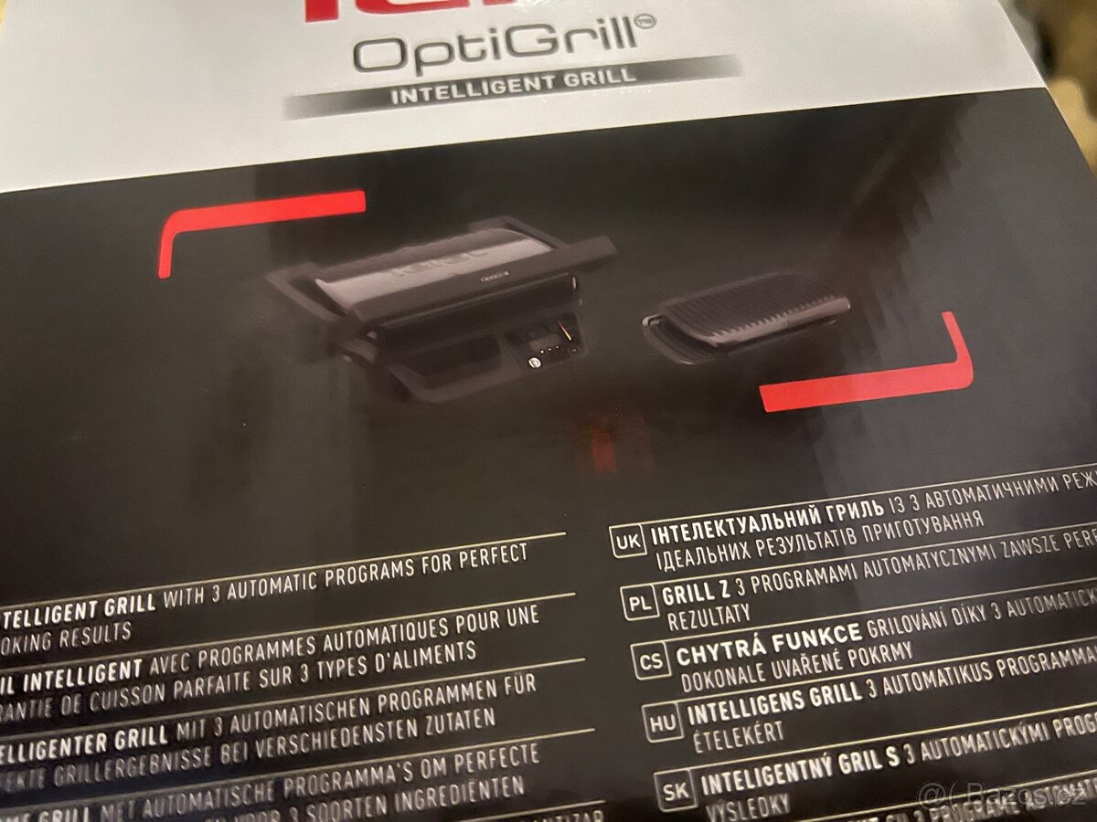 Stolní Gril TEFAL Opti Grill - zabaleno NOVÝ PC 3.800 Kč - 2