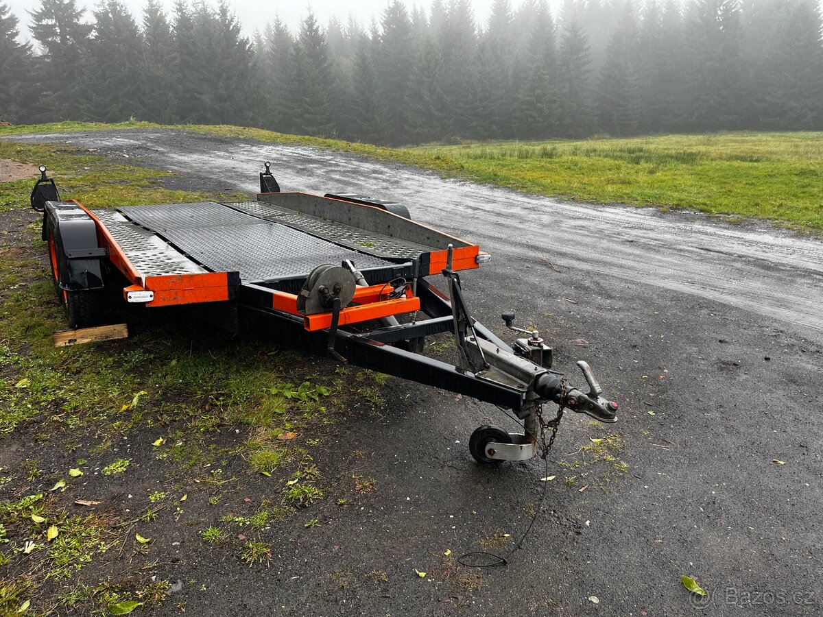 Vlek na auta, plaťák, přepravník - 2