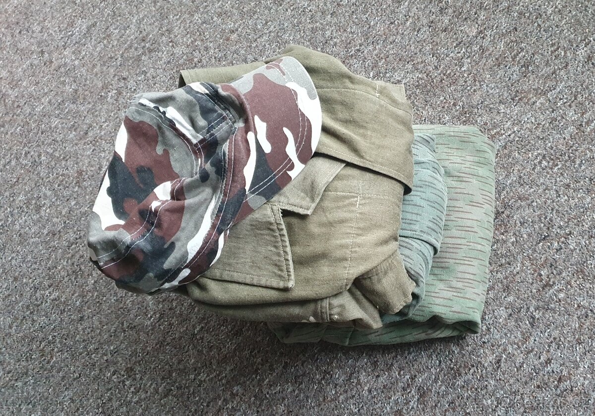 Vojenský Set, Vz.60 kabáty a blůza + čepice - 2