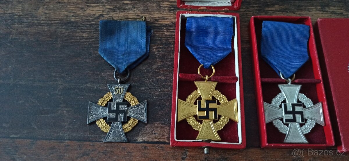 Medaile, vyznamenání, odznaky Německo. - 2