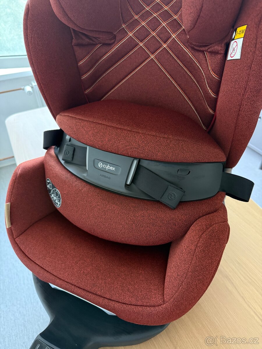 CYBEX Anoris T i-Size - Autumn Gold/Burnt red - jako nová - 2