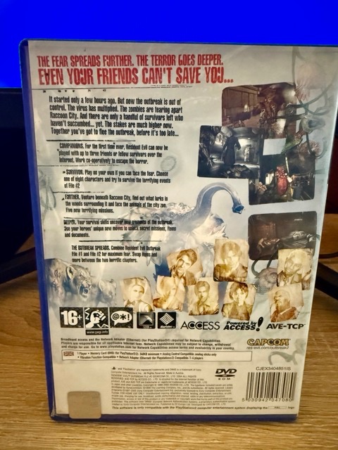 Resident Evil Outbreak File PS2 - 2