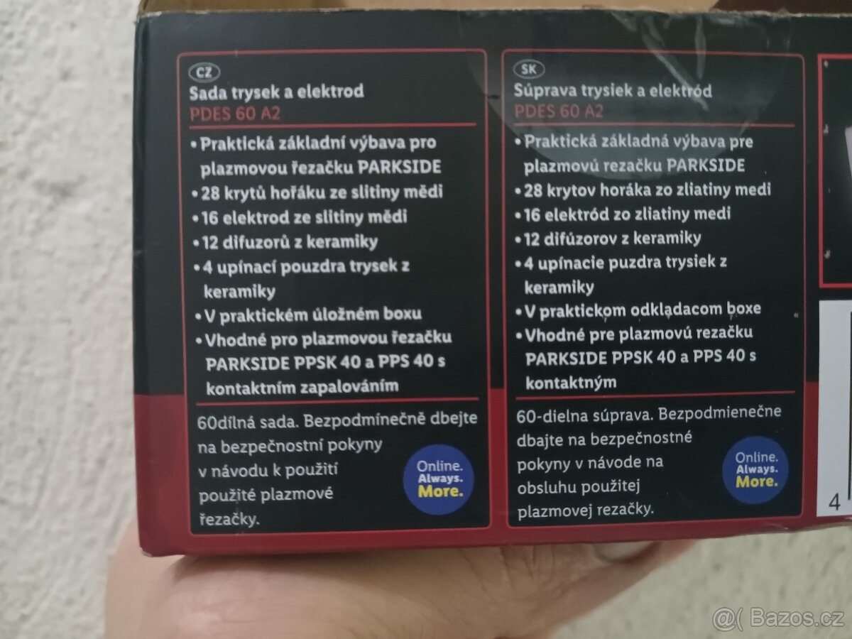 Náhradní trisky PDES 60 A2 - 2