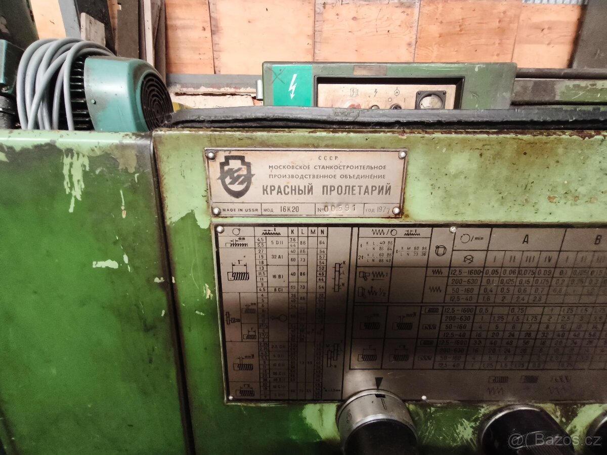 Soustruh 16K20/1000 STANKO - 2