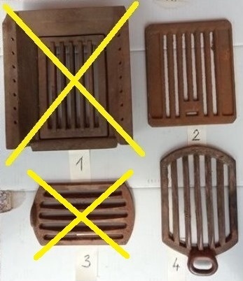 Litinové rošty+ocelové opékací vidličky - 2