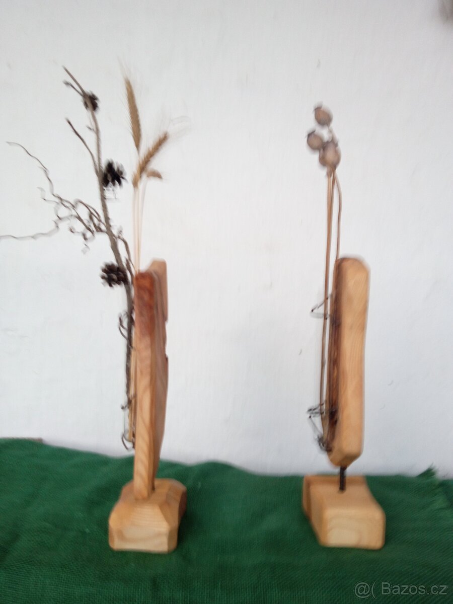 dřevěná váza - 2