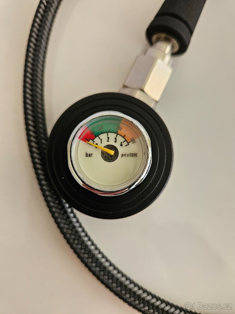 Přepouštěcí hadice, Potápěčský tlakoměr - 2