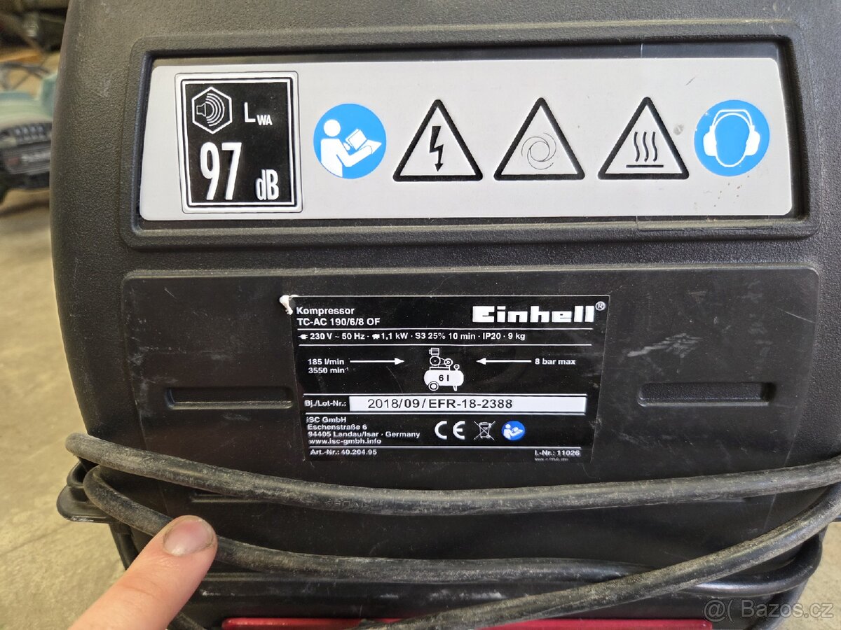 kompresor Einhell TC-AC 190/6/8 OF - 2