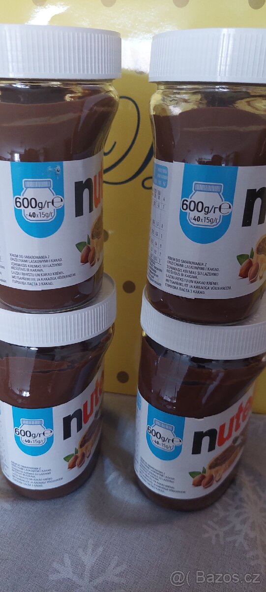 4 kusy Nutella 600g - 2