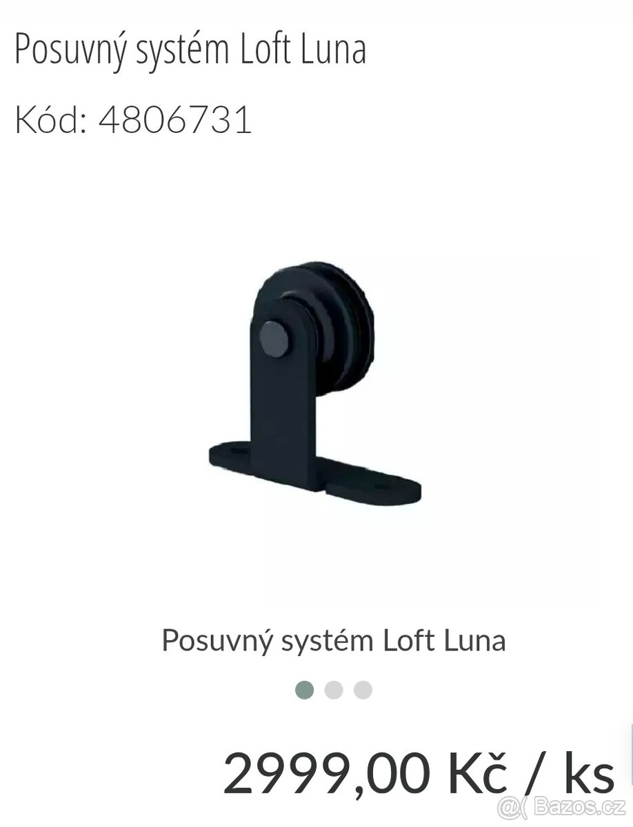 Posuvné dveře Loft - 2
