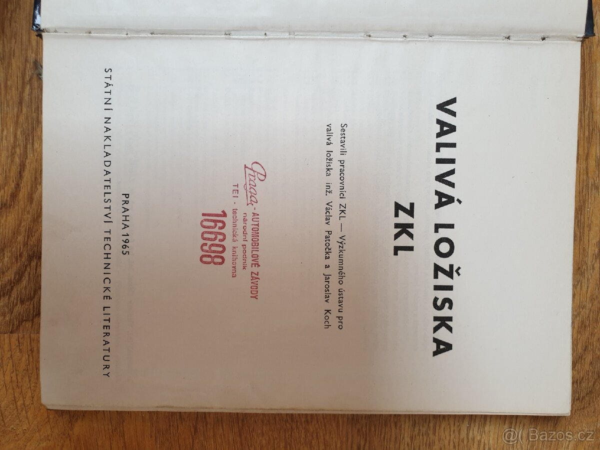 Kniha valivá ložiska - 2