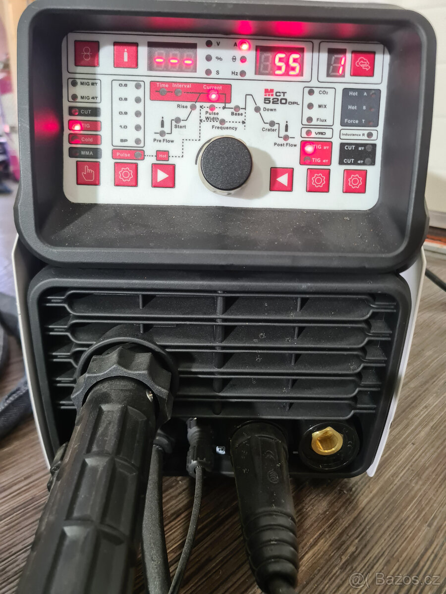 Svářečka ANDELI CT-520D 5v1 MIG/TIG/MMA/Plasma CUT 50A 230V - 2
