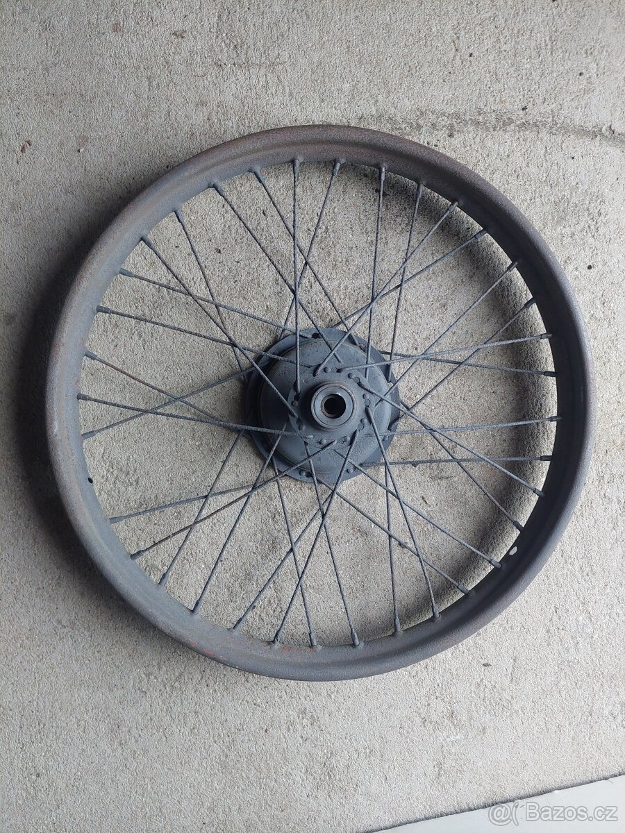 Čz 150 c, přední kolo - 2