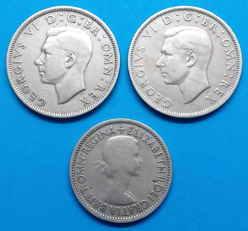 Soubor mincí Velká Británie od r. 1948 - 2