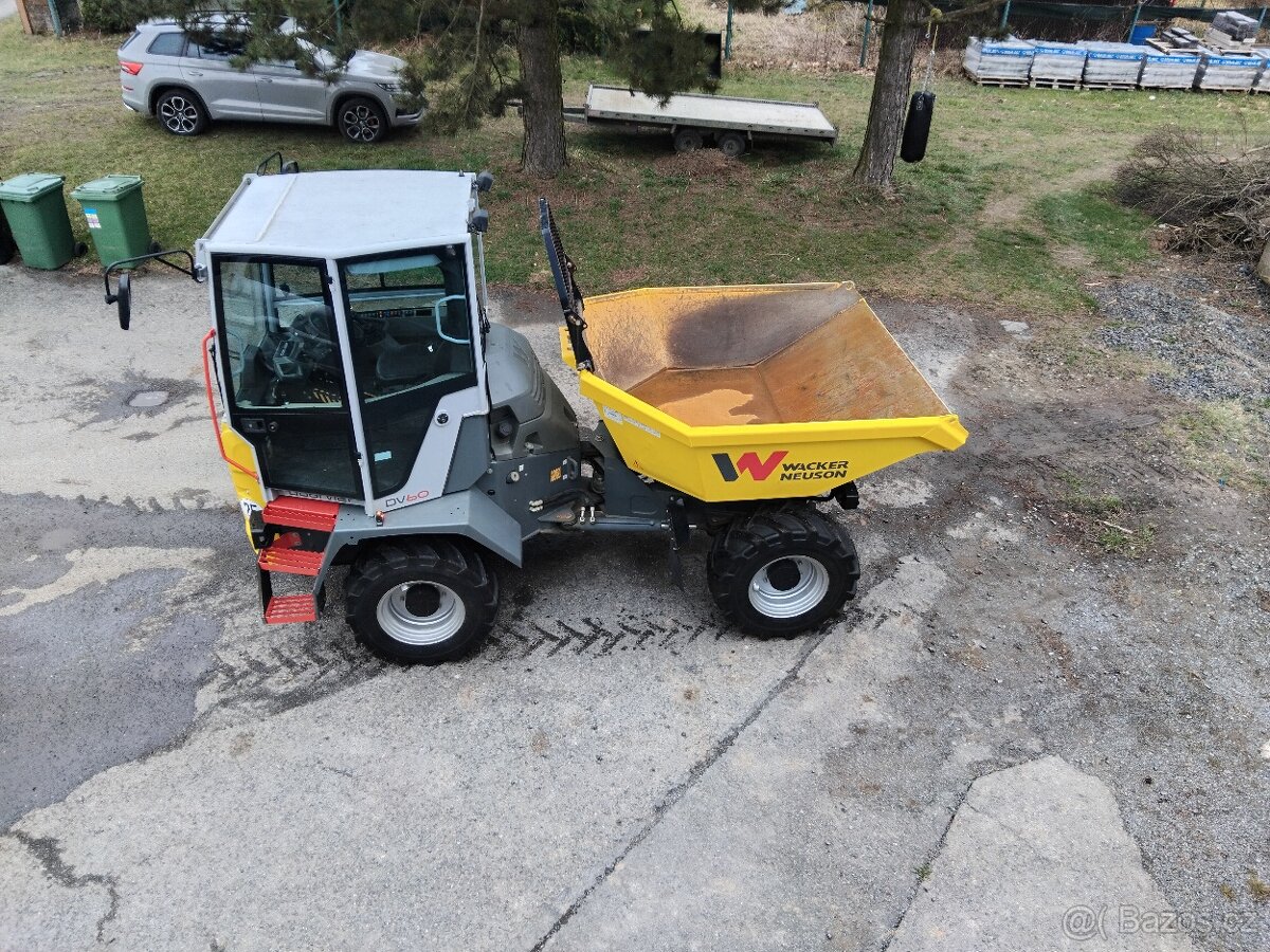 Kolový Dempr Wacker Neuson DV60 Klimatizace - 2