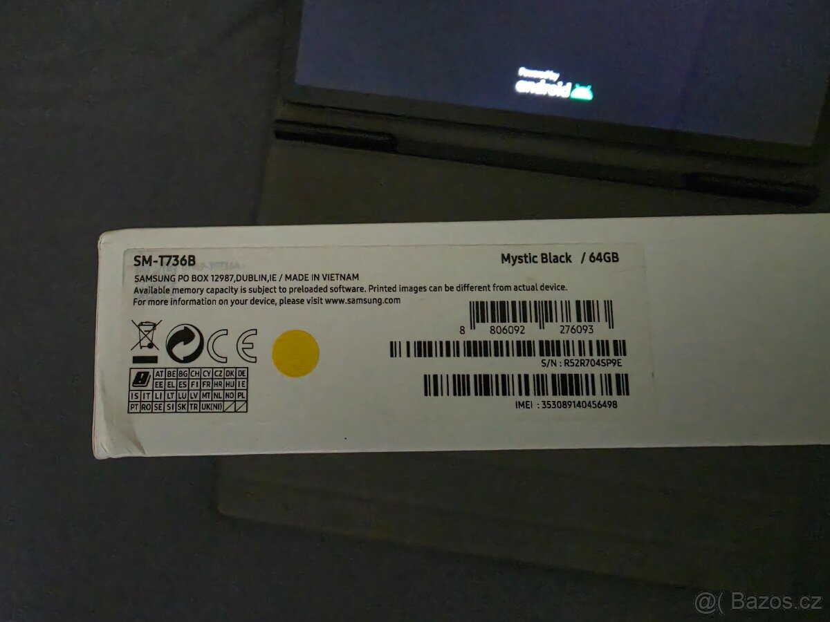 Samsung Galaxy Tab S7 FE 5G černý - 2
