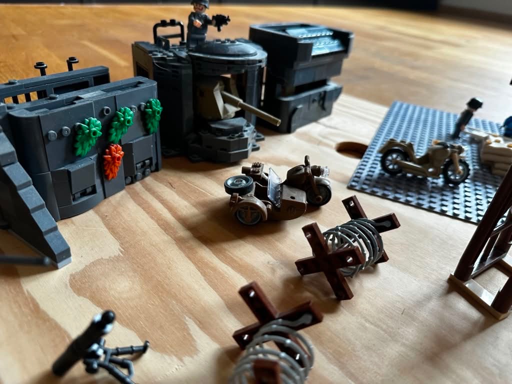 Army stavebnice, Lego - 2