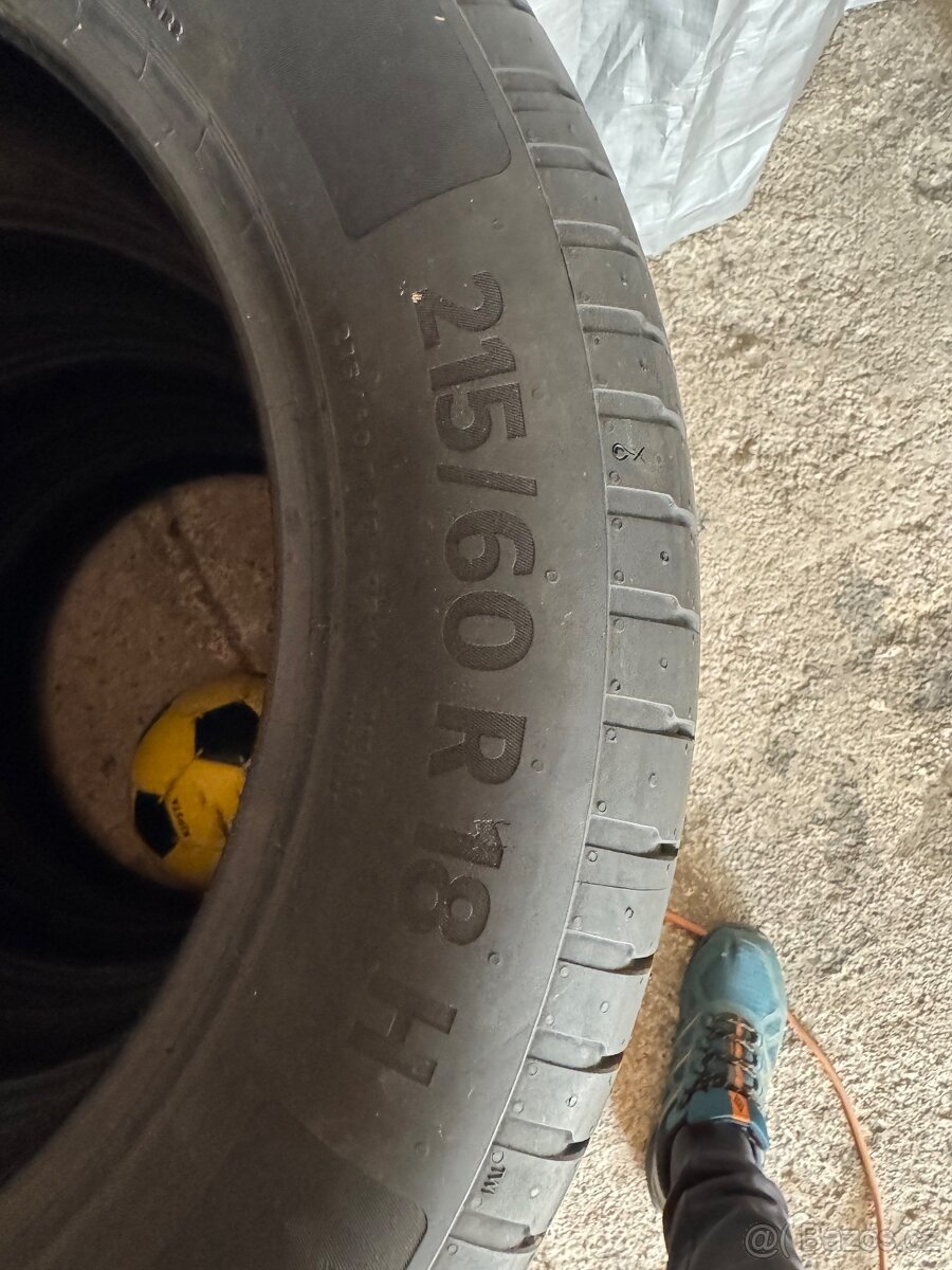 215/60r18H Continental - 2