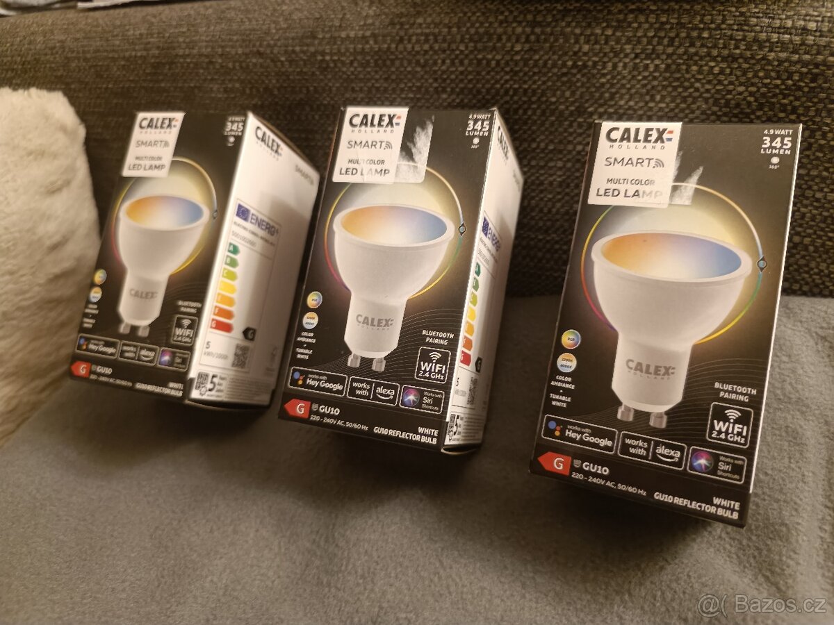 Calex Smart LED reflektor GU10 4,9W CCT RGB - 2